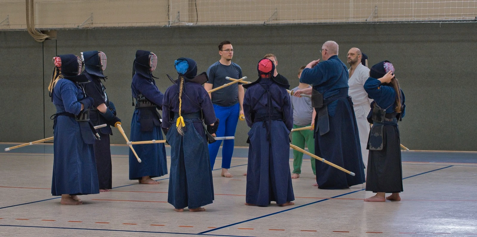 Intensives Training Kihon und Seme